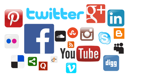 Social Media Logos and Symbols