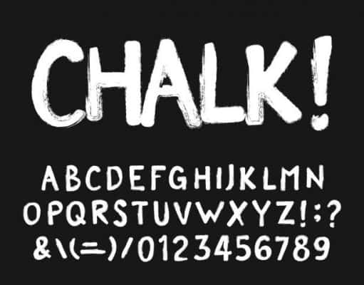 Chalk Font