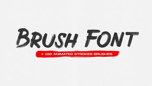 Brush Font