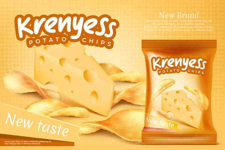 Klefont Mooncrat tasty display font for food packaging and menu design