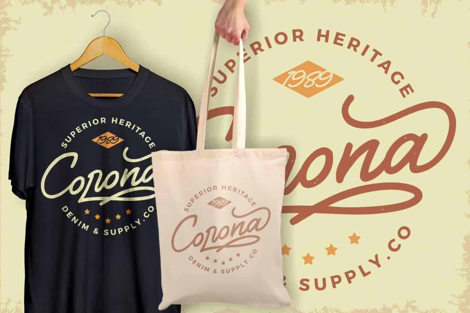 Believe Dreams Monoline Script Font Preview for Vintage Logo and Quote Design