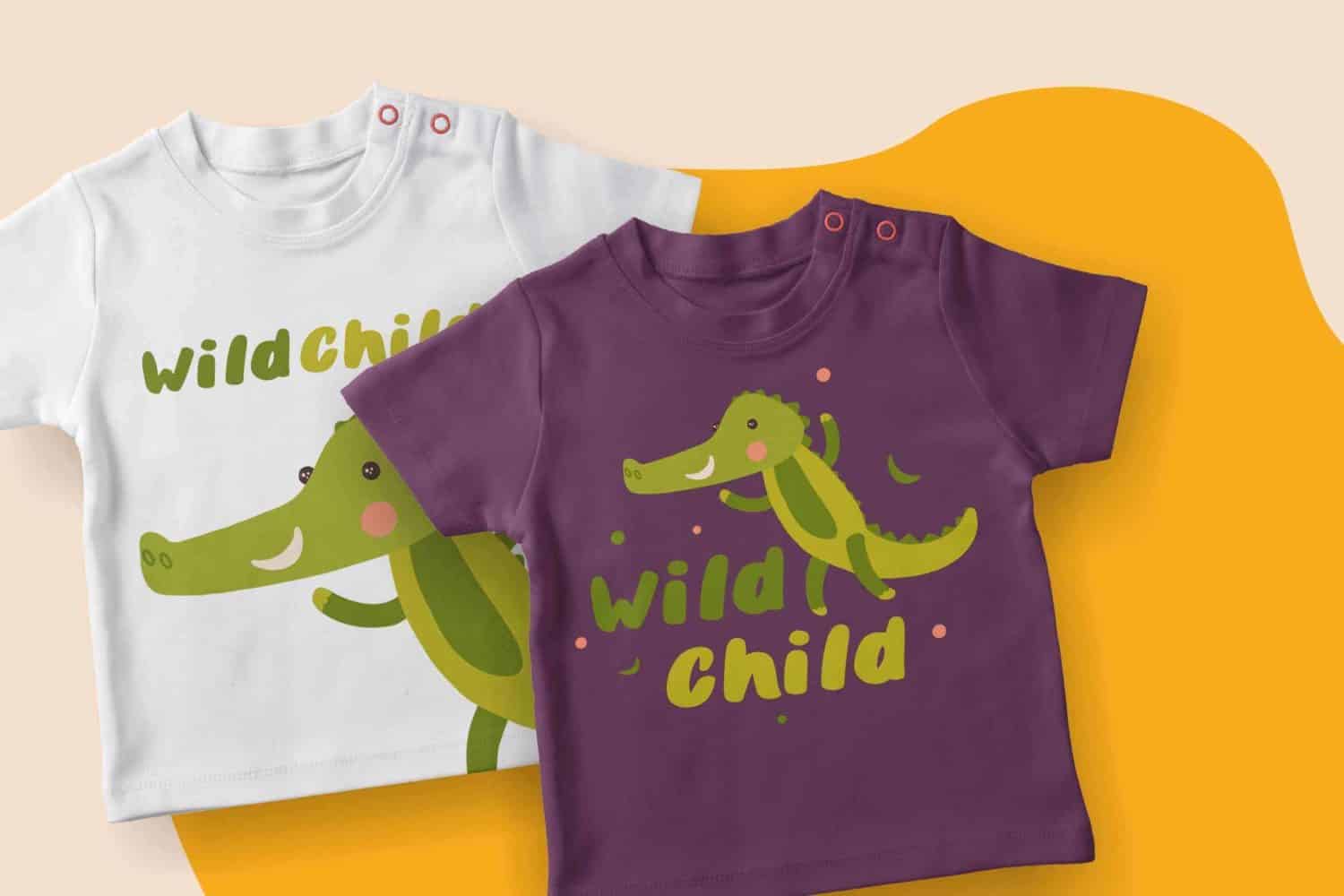 Bobaniac playful fancy kids font for food packaging and t-shirt design