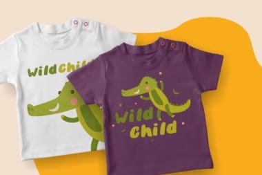 Bobaniac playful fancy kids font for food packaging and t-shirt design