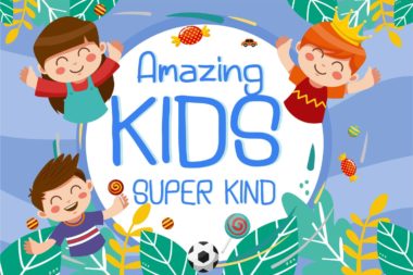 Kid Tribe Playful Kids Display Font for School Posters and Packaging