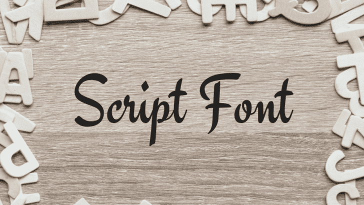 Scrip Font