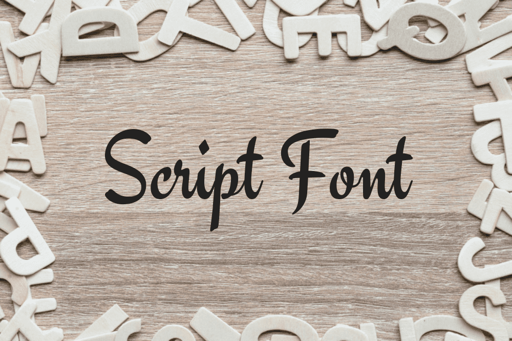 Scrip Font