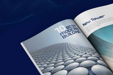 Breximova - futuristic font for headline layout magazine