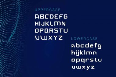 Breximova - futuristic font