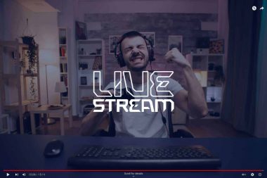 Breximova - futuristic font for game streamer