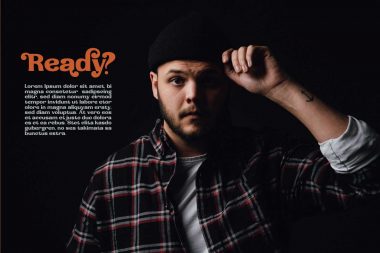 bold font borrachudo title headline