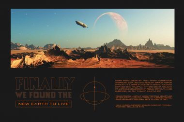 futuristic font terrestrials planet galaxy