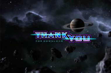 futuristic font terrestrials planet galaxy