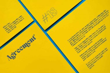 bold font megalot letterhead