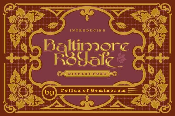 display font