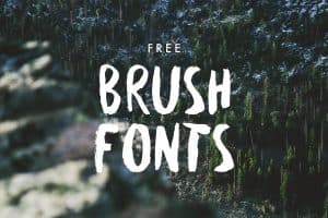 Brush Font