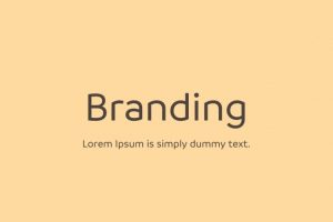 Branding Font