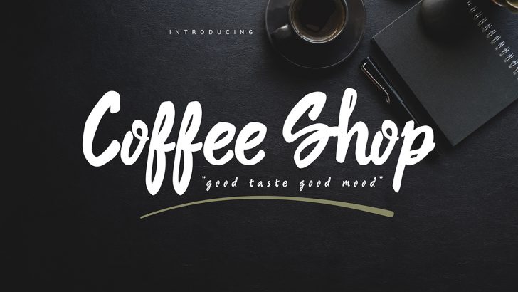 Coffee Shop Font