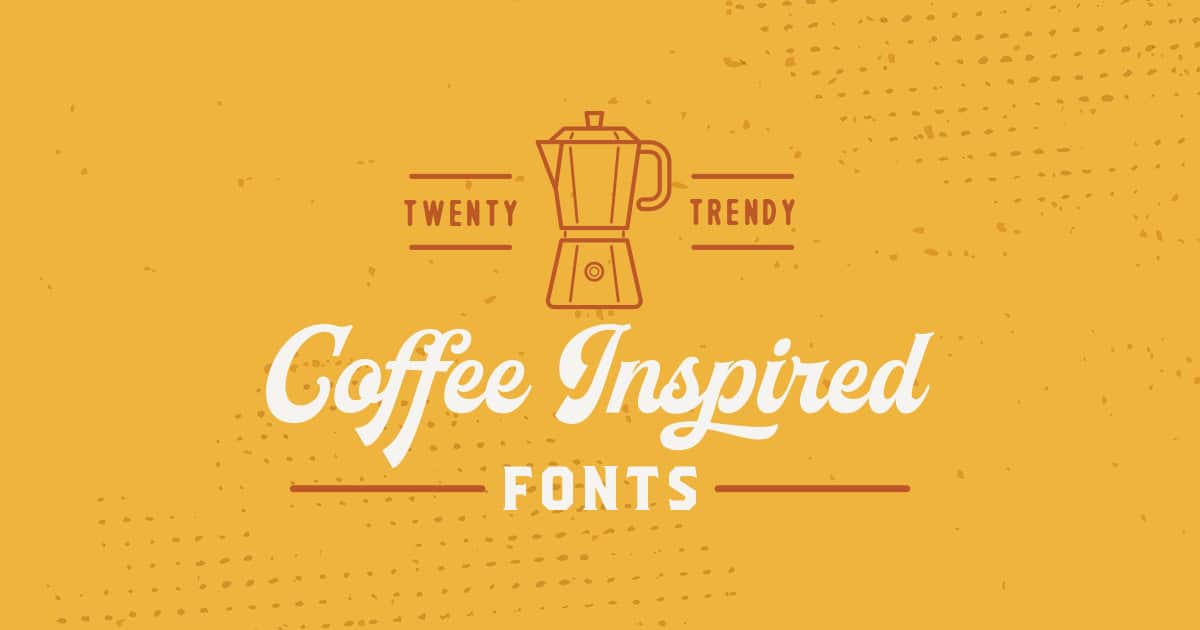 Coffee Shop Fonts